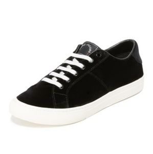 NEW Marc Jacobs black velvet Empire sneakers (8)